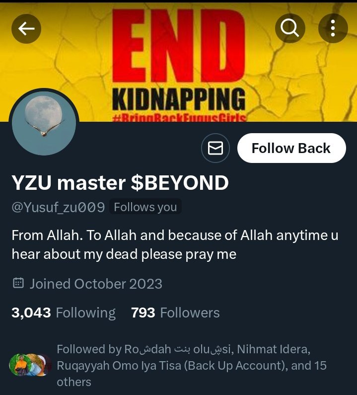 Guys, these two accounts is a scam are run by one person named Yusuf. That @zainab_IIsa used to claim @Yusuf_zu009's wife and they are always in people's DM or CS with different stories that touch. The account he used is one Sterling and FCMB with the account name 'Yusuf Usman'