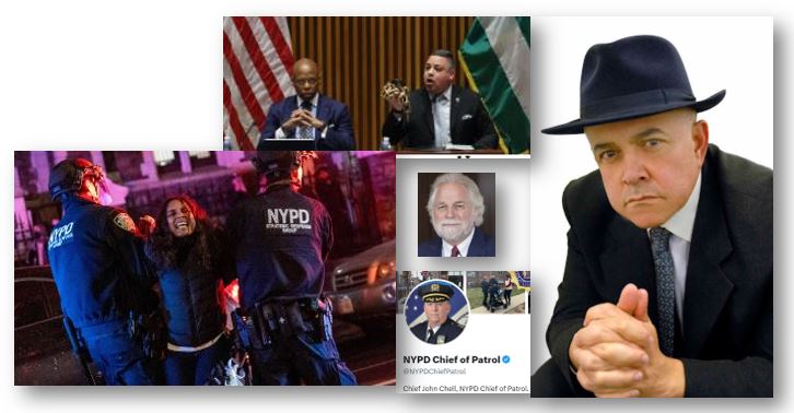 Talking with the irrepressible @GersonBorrero about protests, the mayor, NYPD brass and the man who would be the city's top lawyer. Deadline NYC - Monday May 6 5PM @WBAI 99.5FM Streaming wbai.org