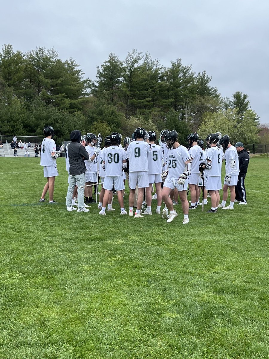 A little breakfast lacrosse. ⁦@Nipmuclaxcoach⁩ leads ⁦@AMSA_Athletics⁩ 3-2 after 1. ⁦@tgsports⁩