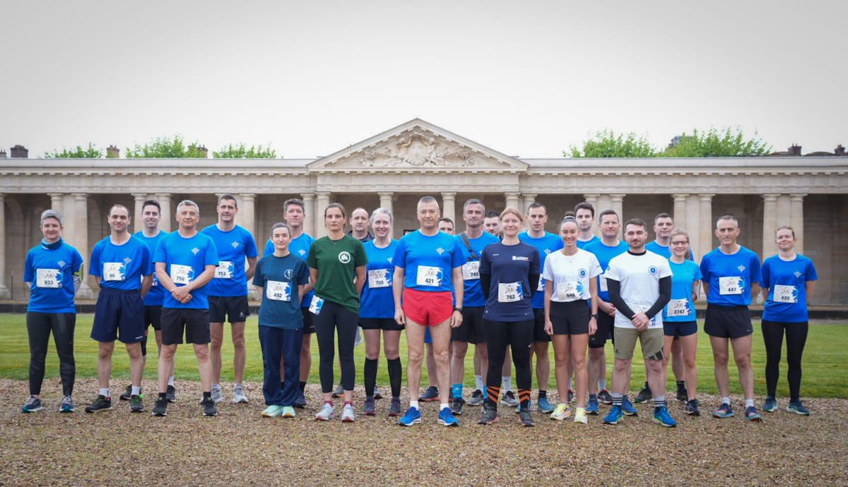 #Ensemble. Heureux d'avoir participé à cette  #CourseBleuet2024, symbole de cohésion et solidarité au profit du @BleuetFrance Merci à @Gouv_mili_Paris et @ZDS_Paris pour l'organisation de cet événement !