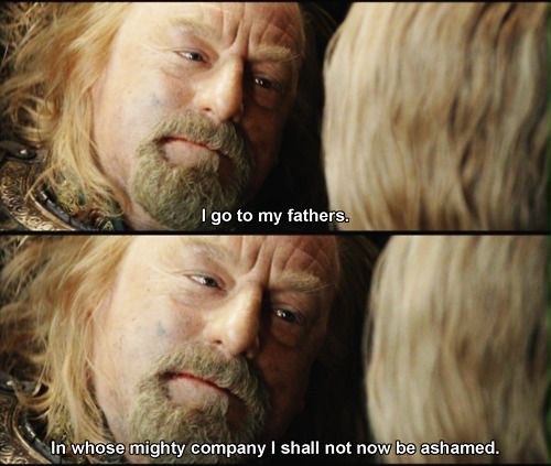 Rip King Theoden 😢