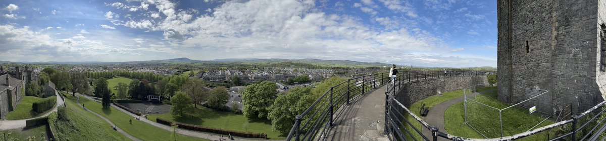 Great views from Clitheroe Castle today. #Lancashire