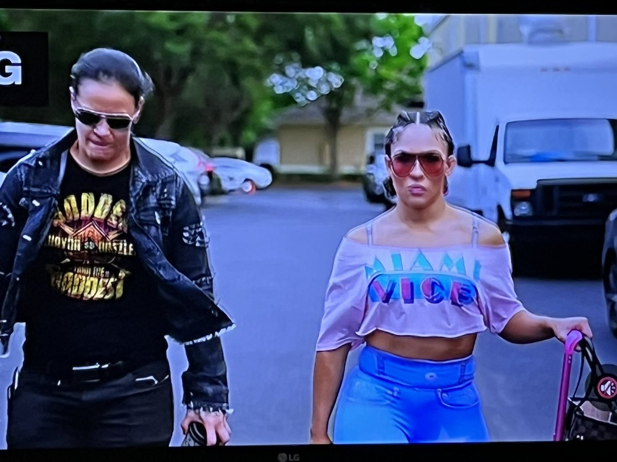 The Queen of Spades Shayna Baszler and Vice City Lola Vice #WWENXT #NXTSpringBreakin #LolaVice #ShaynaBaszler