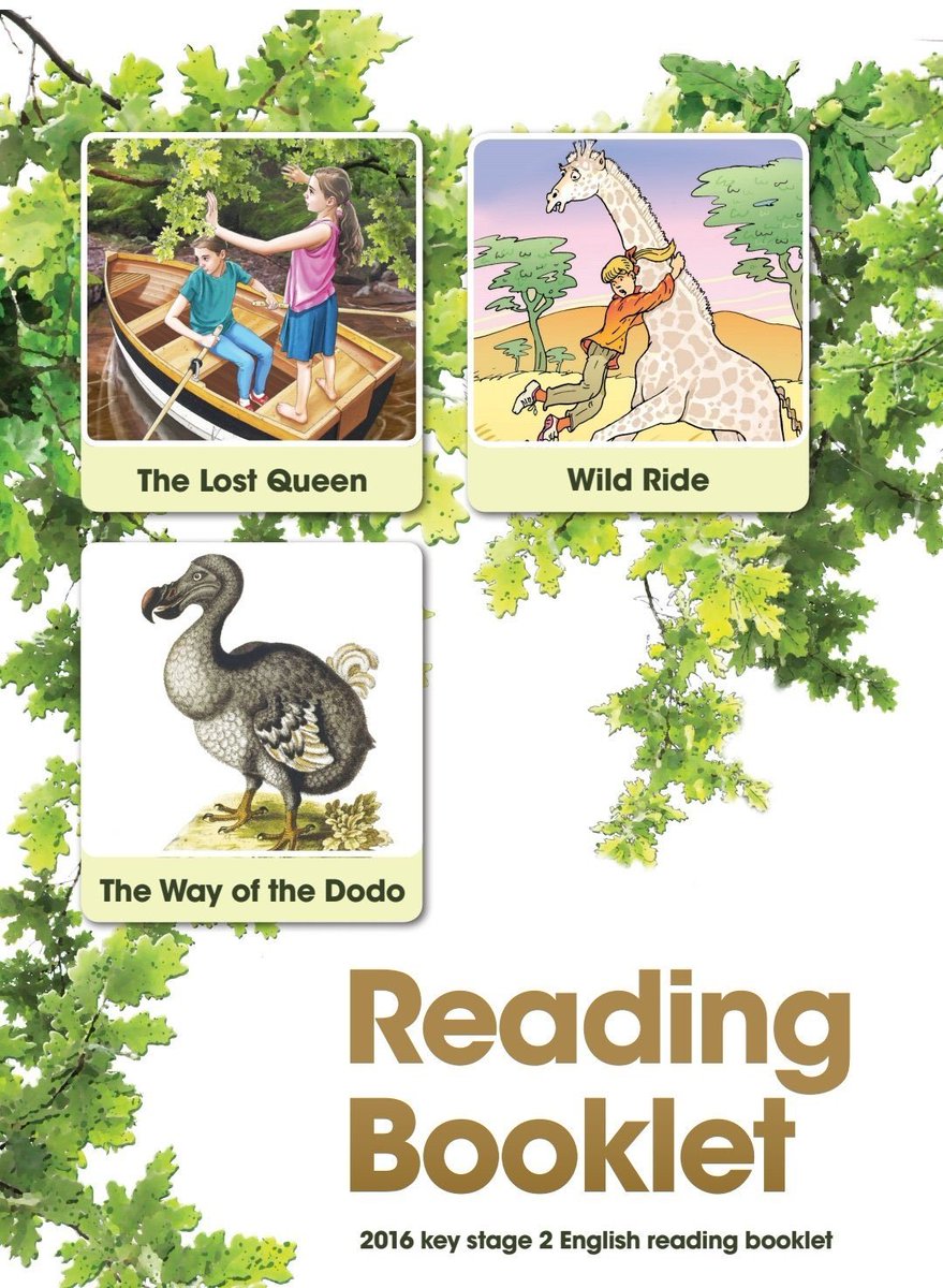 What was the worst KS2 reading booklet? 

Mine: The Way of the Dodo