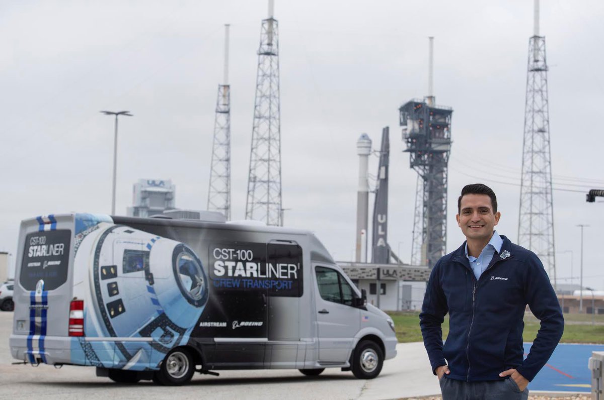 RockeTony87's tweet image. Starliner: A spaceship that launched my engineering life after Shuttle, launches its Crew Flight Test Monday! From building #Astronaut trainers to driving the @BoeingSpace #Astrovan the 1st times at @NASAKennedy , I cheer on @Astro_Suni and Butch, and team! Go #Starliner!