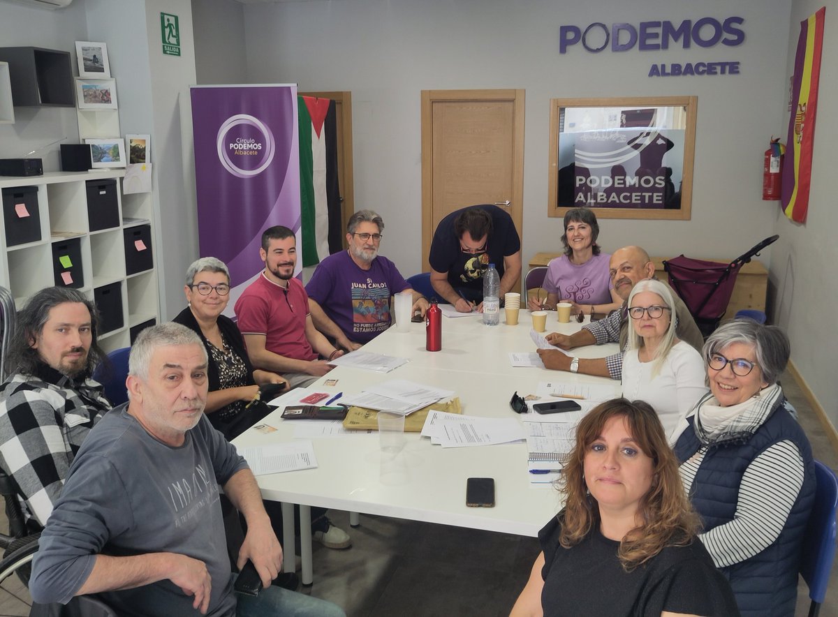 En @PodemosAlbacete ya estamos preparando las #EleccionesEuropeas2024 porque con @IreneMontero, #AhoraMasQueNunca, hace falta @PODEMOS:
¿- Guerras o + #OTAN? 
¿+ #Feminismo o + patriarcas?
¿+ #ViviendaDigna o + fondos buitres?
Nuestra opción es clara y todo voto computa el #9J