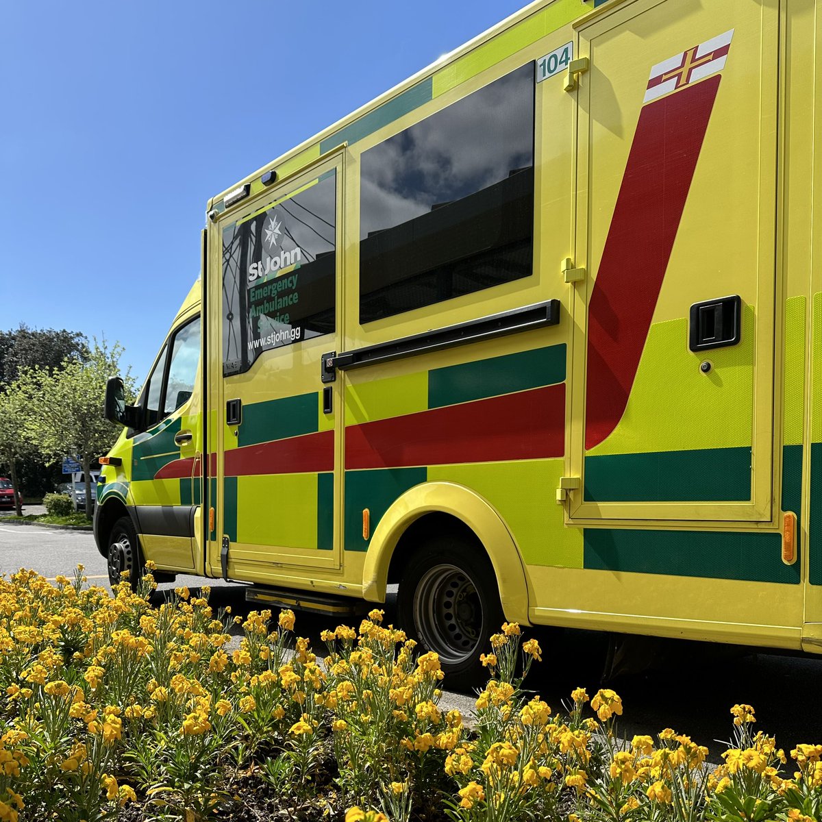 #Guernsey #ambulance #CaringForLife