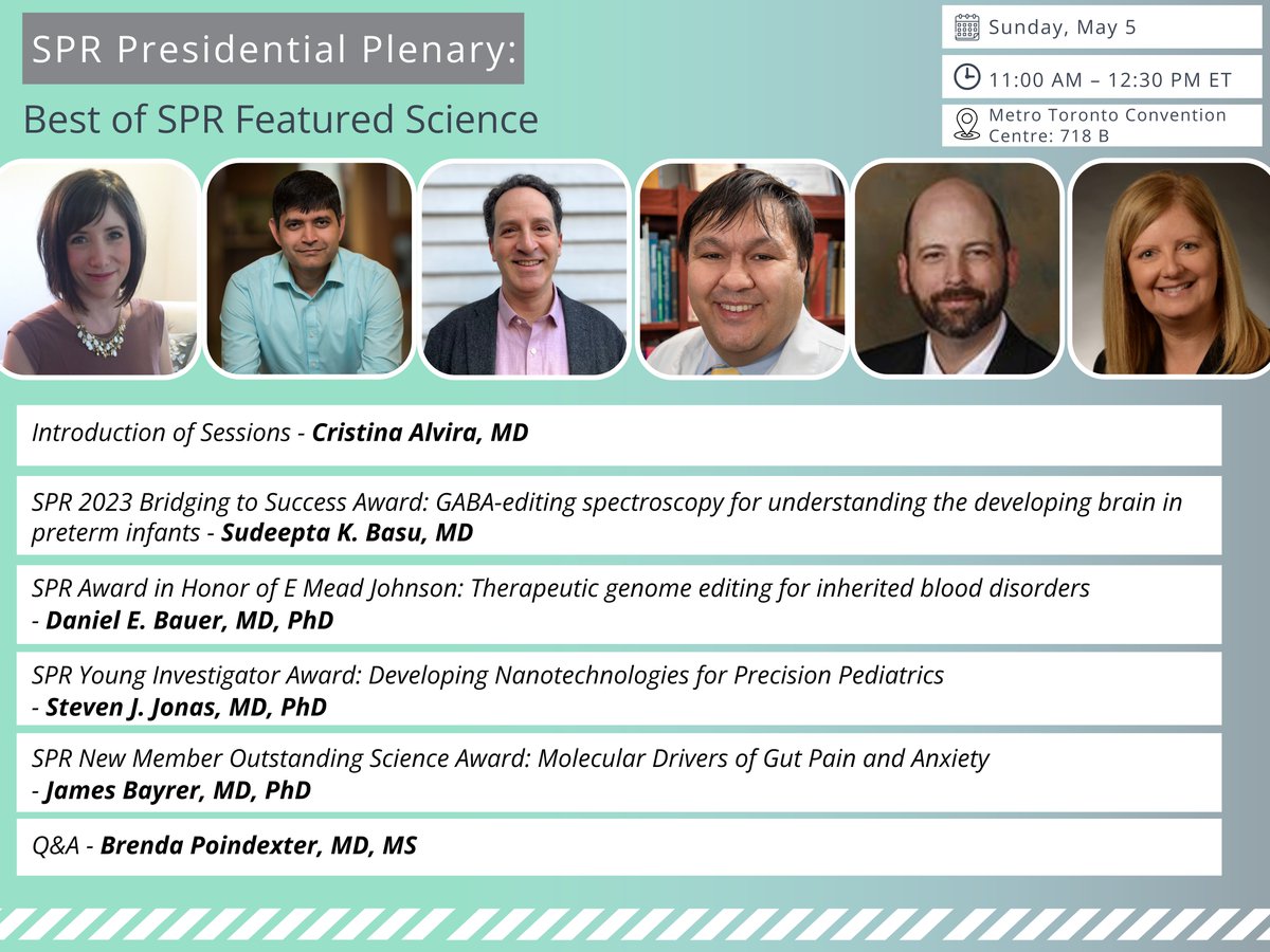Join us at 11am ET for the SPR Presidential Plenary: Best of SPR Featured Science, which will showcase award winning science selected by SPR! #PAS2024 #SPRPresidentialPlenary #SPRatPAS