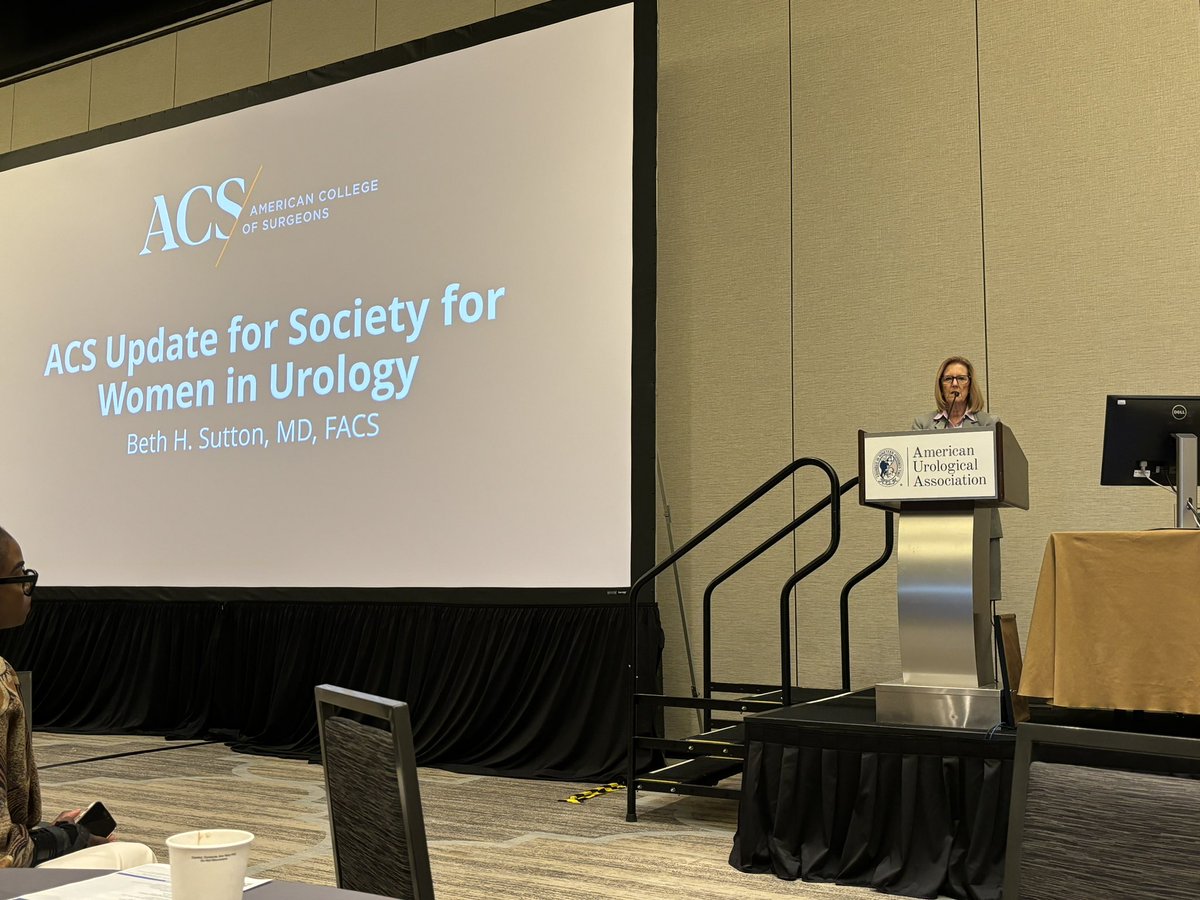 Kate Kraft (@khkraft) on Twitter photo Dr. Beth Sutton <a href="/AmCollSurgeons/">American College of Surgeons</a> president-elect shares her story at <a href="/SWIUorg/">SWIU</a> breakfast
➡️ small encouragements can lead to big differences
➡️ serendipity can bring life changes
➡️ the power of male allies cannot be underestimated #heforshe
#AUA2024 <a href="/AmerUrological/">Amer. Urol. Assn.</a> Dr. Beth Sutton <a href="/AmCollSurgeons/">American College of Surgeons</a> president-elect shares her story at <a href="/SWIUorg/">SWIU</a> breakfast
➡️ small encouragements can lead to big differences
➡️ serendipity can bring life changes
➡️ the power of male allies cannot be underestimated #heforshe
#AUA2024 <a href="/AmerUrological/">Amer. Urol. Assn.</a>