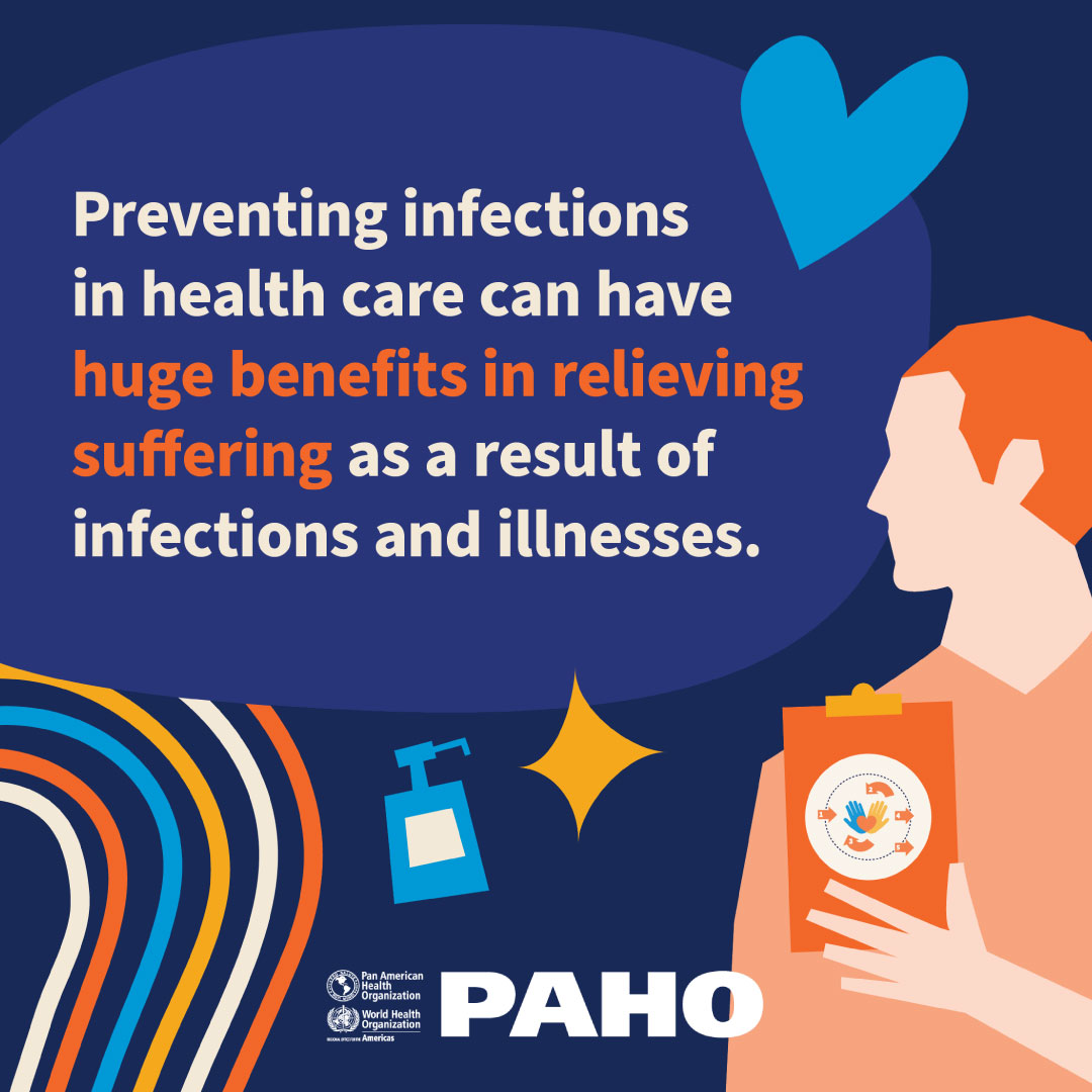 Today, May 5, is World Hand Hygiene Day! 🤲🧼 Health care-associated infections are one of the most frequent types of adverse event to occur during care delivery. SAVE LIVES – #CleanYourHands ➡️paho.org/en/campaigns/w…