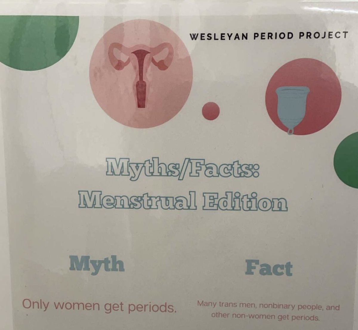 Universities are teaching that it’s a myth that only women get their periods. They’re educating our future leaders. Pure insanity