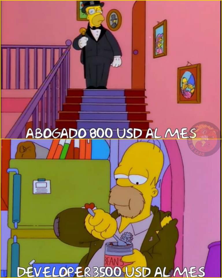 DevsSpringfield's tweet photo. La realidad es que no nos sabemos vestir https://t.co/Gfprni25kC