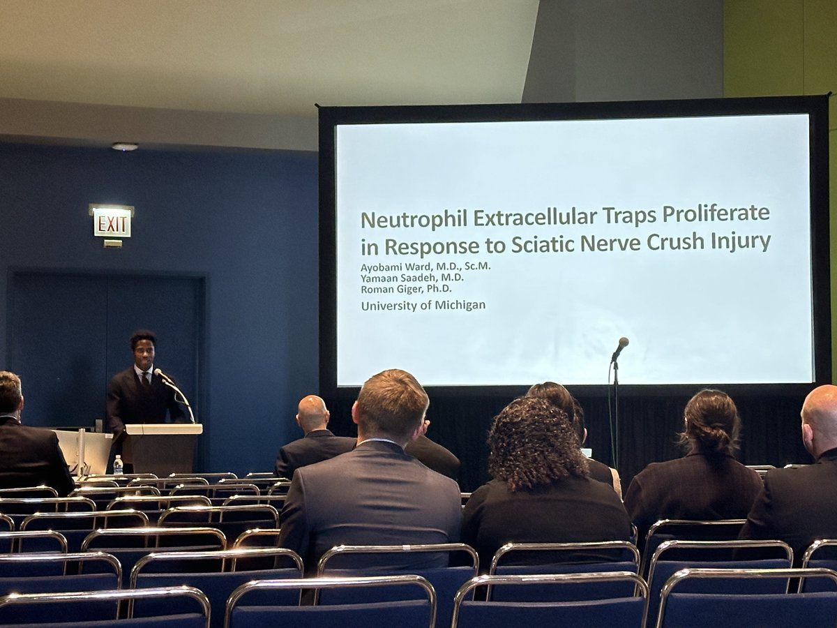 IN CASE YOU MISSED IT - We would like to highlight some of the great work was presented at #AANS2024! Here’s some snapshots of Dr. Ayobami Ward @AyobamiWard! #nsgy #diversity #WhatMatters