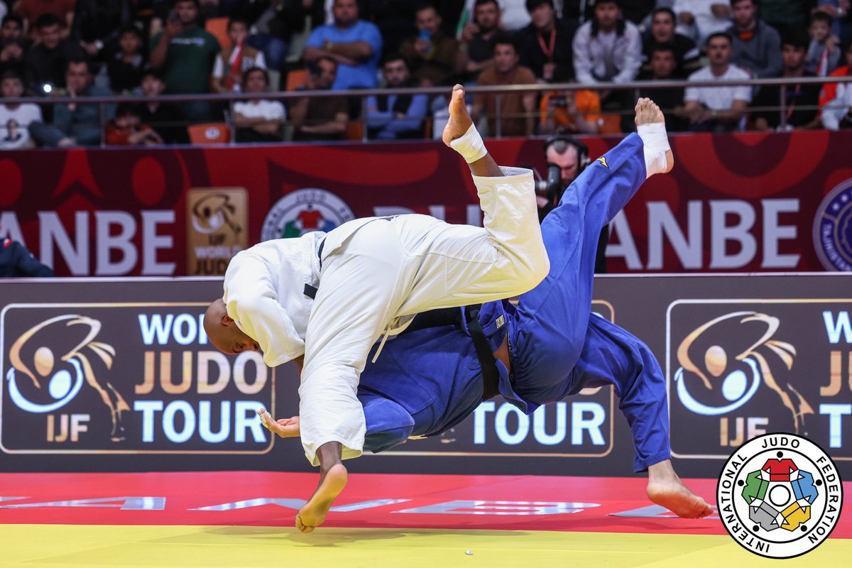 TEDDY RINER ENCORE EN OR 🥇

Le français s'adjuge à Douchanbé sa 11ème médaille d’or en Grand Slam. 🤯🇫🇷

#JudoDushanbe