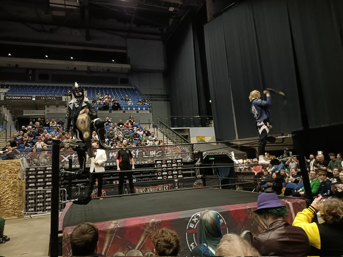 @KidLykosII and @KidLykos at comic con Liverpool