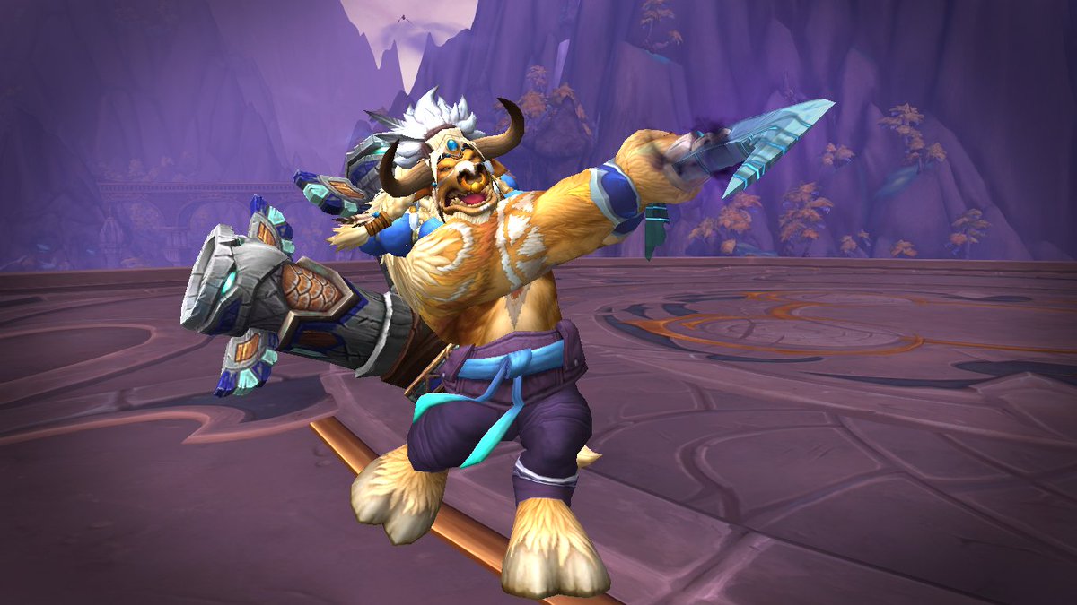 What if.... Spiritwalker Blademaster Tauren(Paladin)