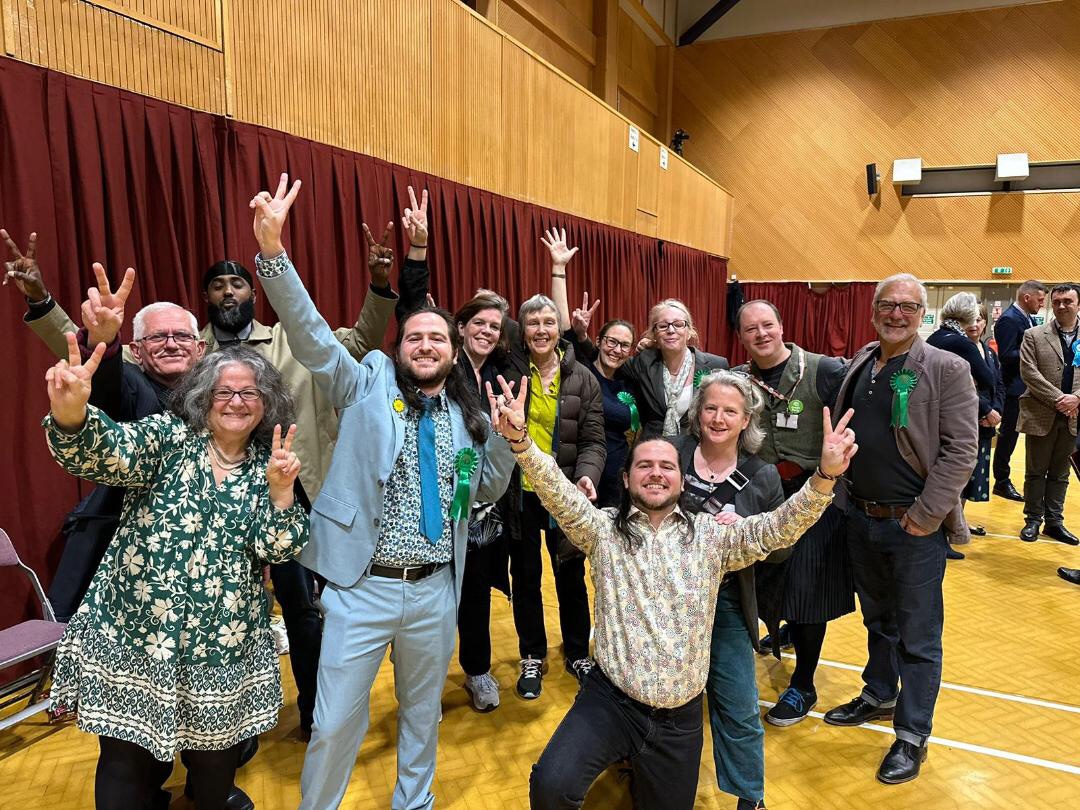 A massive thanks again to everyone who put their faith in the Greens again in Castle. I’m sure that Kemal will be a fantastic Councillor and I look forward to a fresh new start for the Green team.