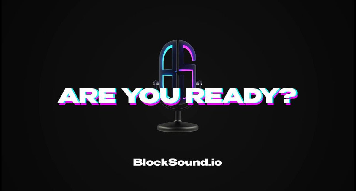 🚀 Are you ready for the revolution? BlockSound is gearing up to change the game in music and blockchain! 🎶

💥 Get ready to join us on this incredible journey of innovation and empowerment. Stay tuned for exciting updates! 

#blocksound #MusicRevolution #BlockchainInnovation