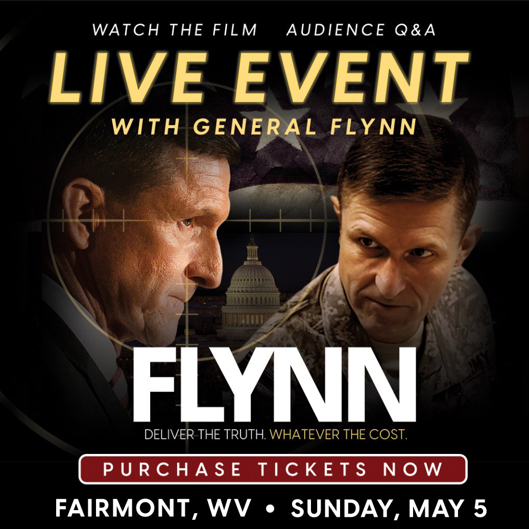 We are excited to be in Fairmont, WV, tonight! Go to flynnmovie.com/showing/flynn-… to purchase tickets!

#Flynnmovie #Flynnwasframed #FightLikeAFlynn