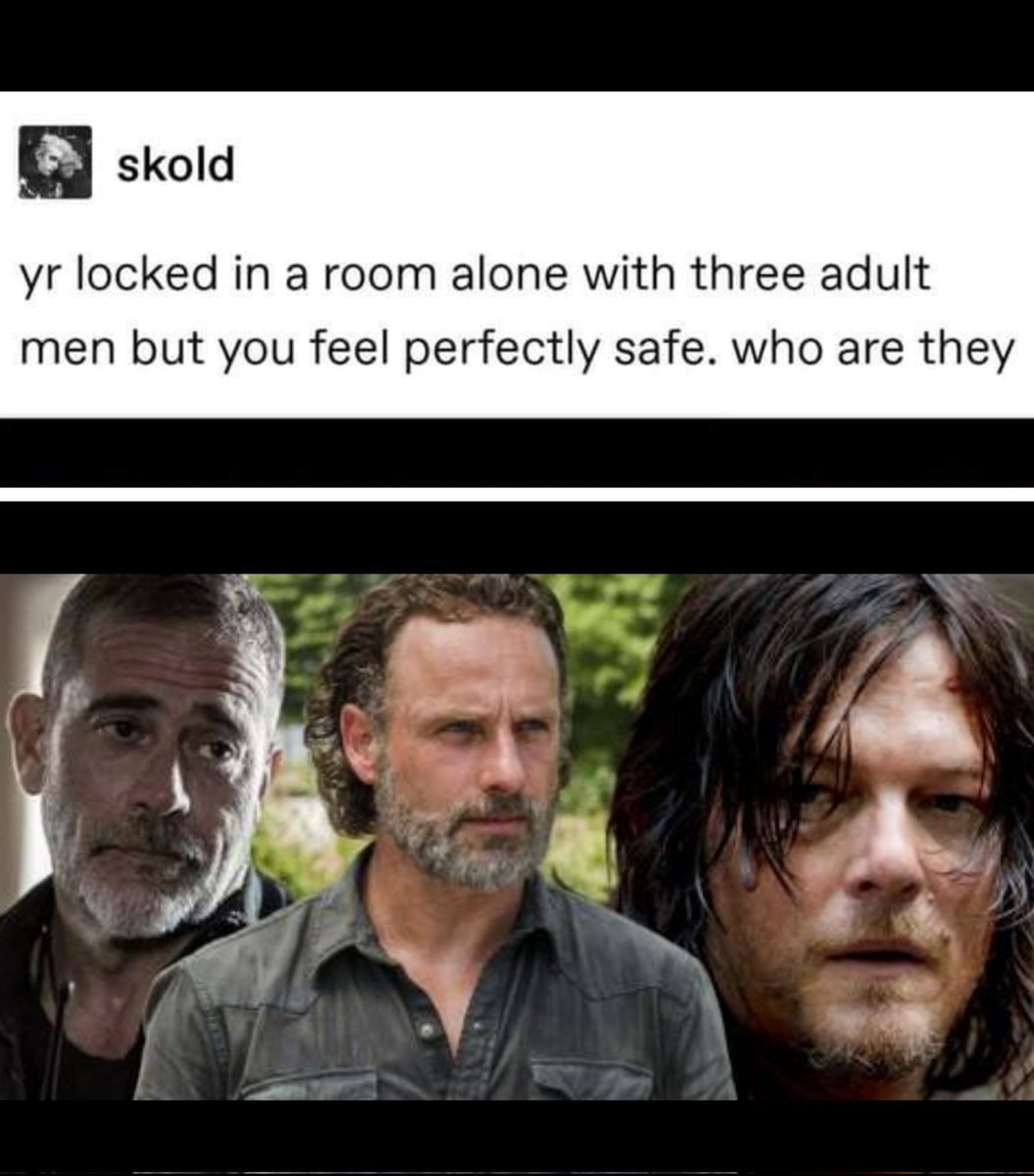 In @TheWalkingDead , these 3 together would be unstoppable. Especially with Daryl ❤️  @ReedusEffect @JDMorgan @wwwbigbaldhead @AndrewLincolnFP
#walkingdead #walkingdeadmemes #daryldixon #rickgrimes #negan #normanreedus #andrewlincoln #jeffreydeanmorgan #fortnormanreedus #FYP