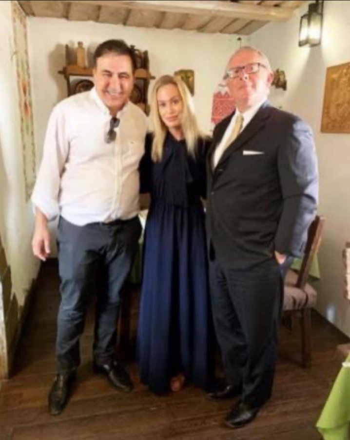 A friend sent this after watching the video @ColonelTowner and I did yesterday where we discussed Saakashvili.

Draw your own conclusions.

Left to right: Mikheil Saakashvili, Christina Pushaw, Michael Caputo