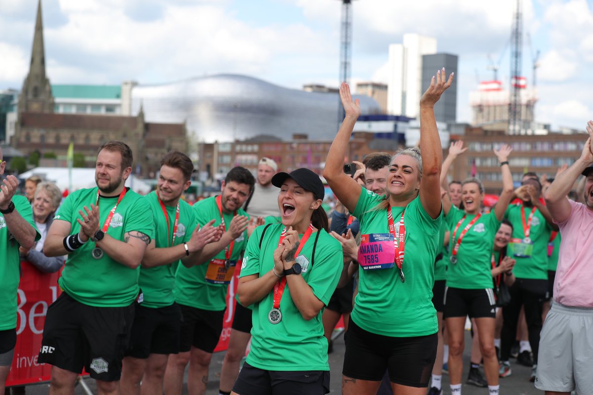 WOW, AJ Bell #GreatBirminghamRun - that was INCREDIBLE! 🏃🏃‍♀️ Well done to everyone who took part today. Each and every one of our incredible runners, and the thousands of spectators who lined the streets, were AMAZING! 🙌⭐