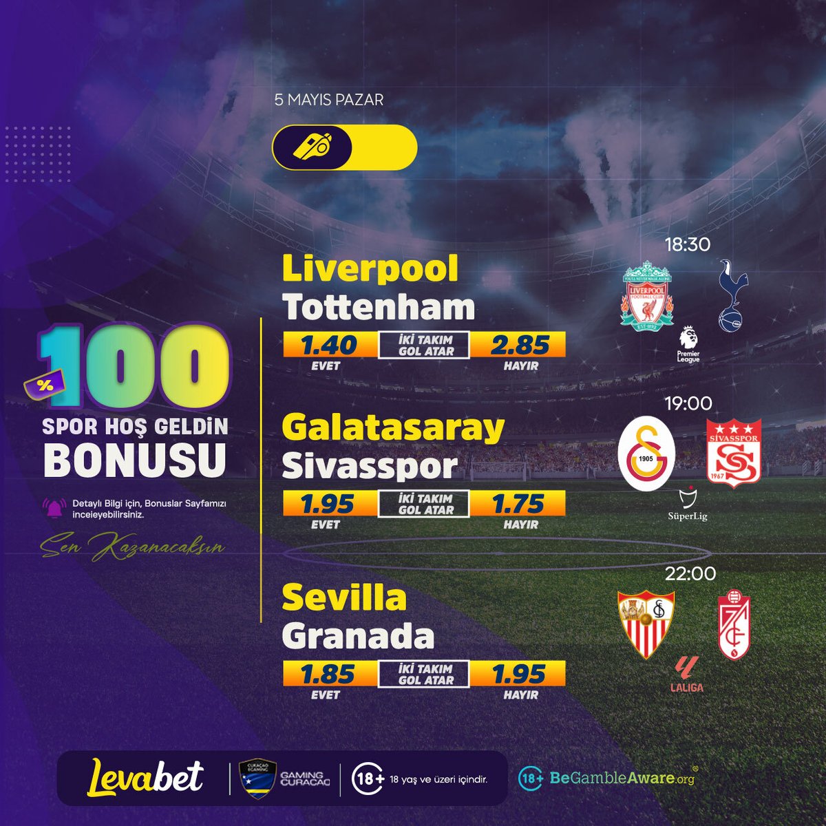 'Top yuvarlaktır ve oyun 90 dakika sürer, gerisi teorilerden ibarettir.' -Sepp Herberger Levabet güncel giriş 👉 leva.fun/sfwl #levabet #leva #güncel #liverpool #tottenham #galatasaray #sivasspor #sevilla #granada #europe #superlig #PremierLeague #LaLiga