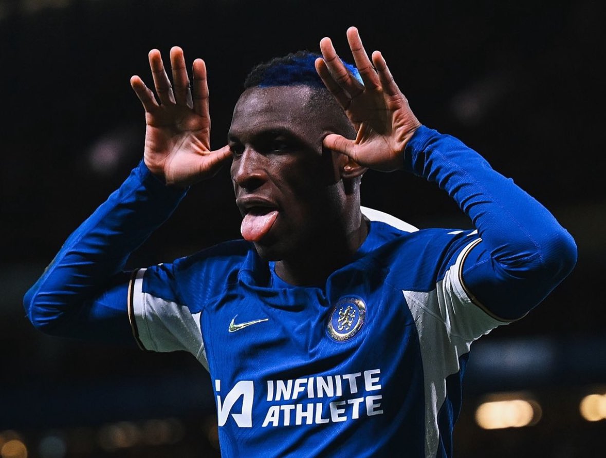 🔵🇸🇳 Nicolas Jackson makes it 13 goals in Premier League on his first season — 16 goals and 6 assists in all competitions.