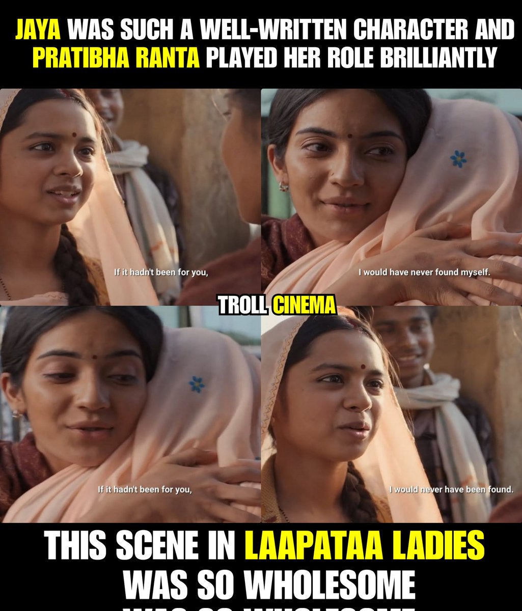 #PratibhaRanta delivered a stand-out performance as Jaya in #LaapataaLadies.👌 @PratibhaRanta