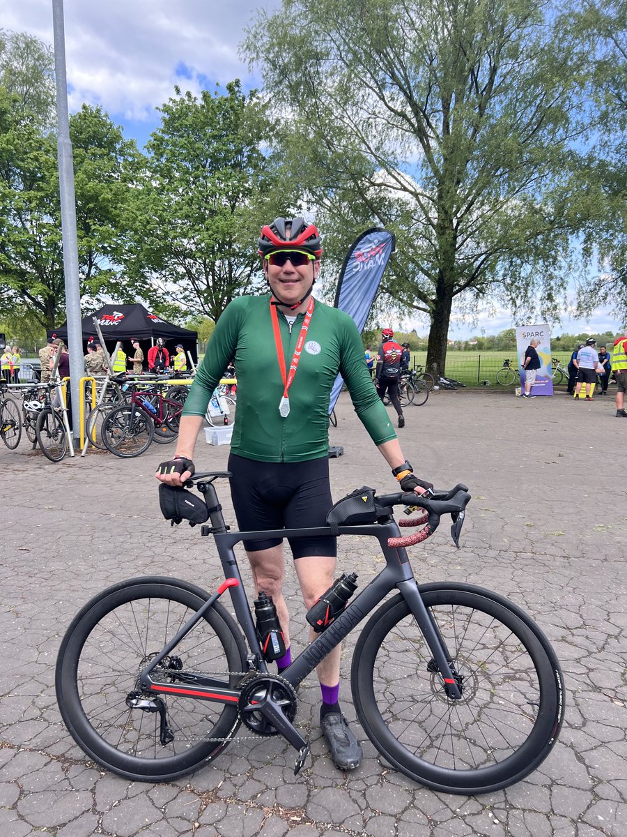 That’s it for the Tour de Manc 2024. The ⁦@NorthRoadCycles⁩ iO was the perfect ride - light, fast and great on the climbs. Oh. And just looks brilliant too!