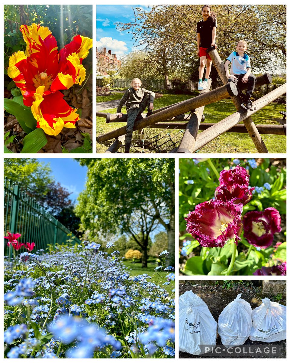 What a glorious morning! ☀️The Raptors attended the monthly litter pick at @ponte_valley 🌸🌼 847 pieces of litter collected altogether (3 bags inc. Bluebell Steps and Southgate) followed by some fun in the sun in the playground 💚 #litterpicking #community #pontefract #BinIt