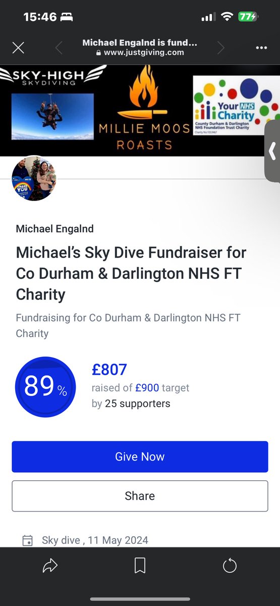 halllllo's tweet image. Wow up to £807 thank you everyone 💕 justgiving.com/page/michael-e…