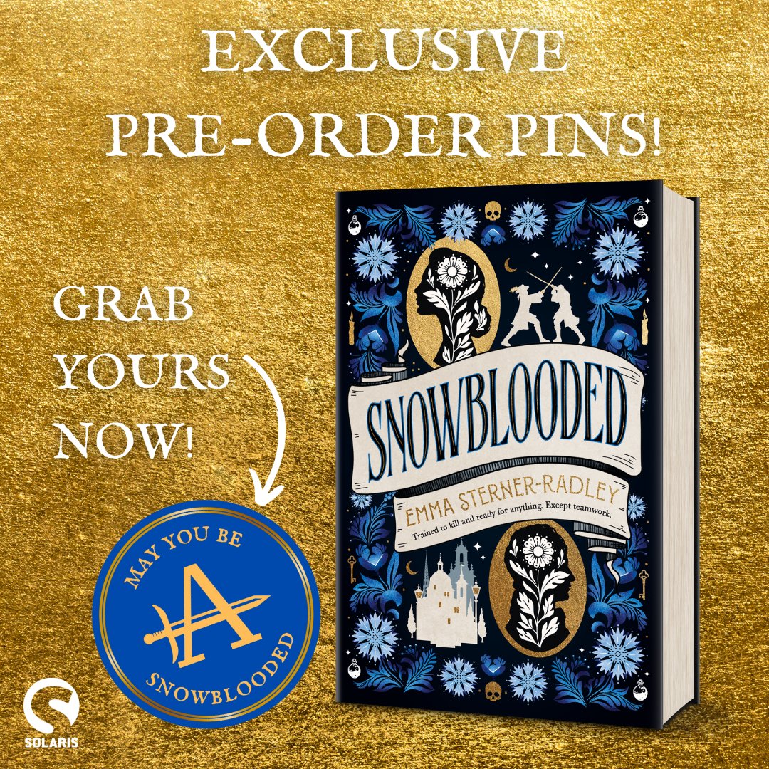 🎉EXCLUSIVE PINS!🎉 The first 99 people to upload proof of pre-ordering SNOWBLOODED by @EmmaSterner to our website will receive an exclusively designed enamel pin with the Order of Axsten crest! Preorder SNOWBLOODED: geni.us/snowblooded Get your PIN: geni.us/SnowbloodedPins