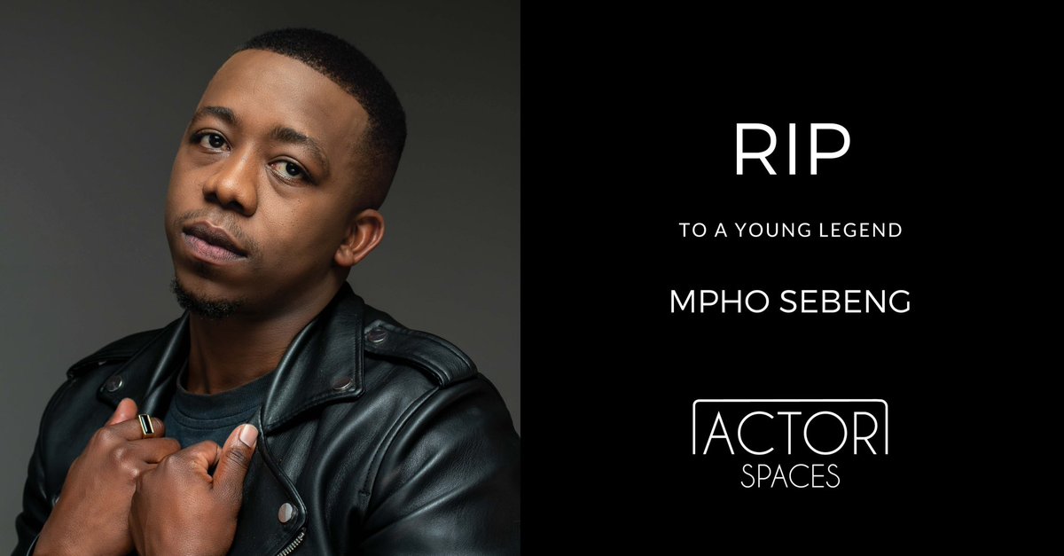 A young legend! We loved you. RIP young king. You leave such a gap. Death be not proud 🤍🕊️ #RIPMphoSebeng