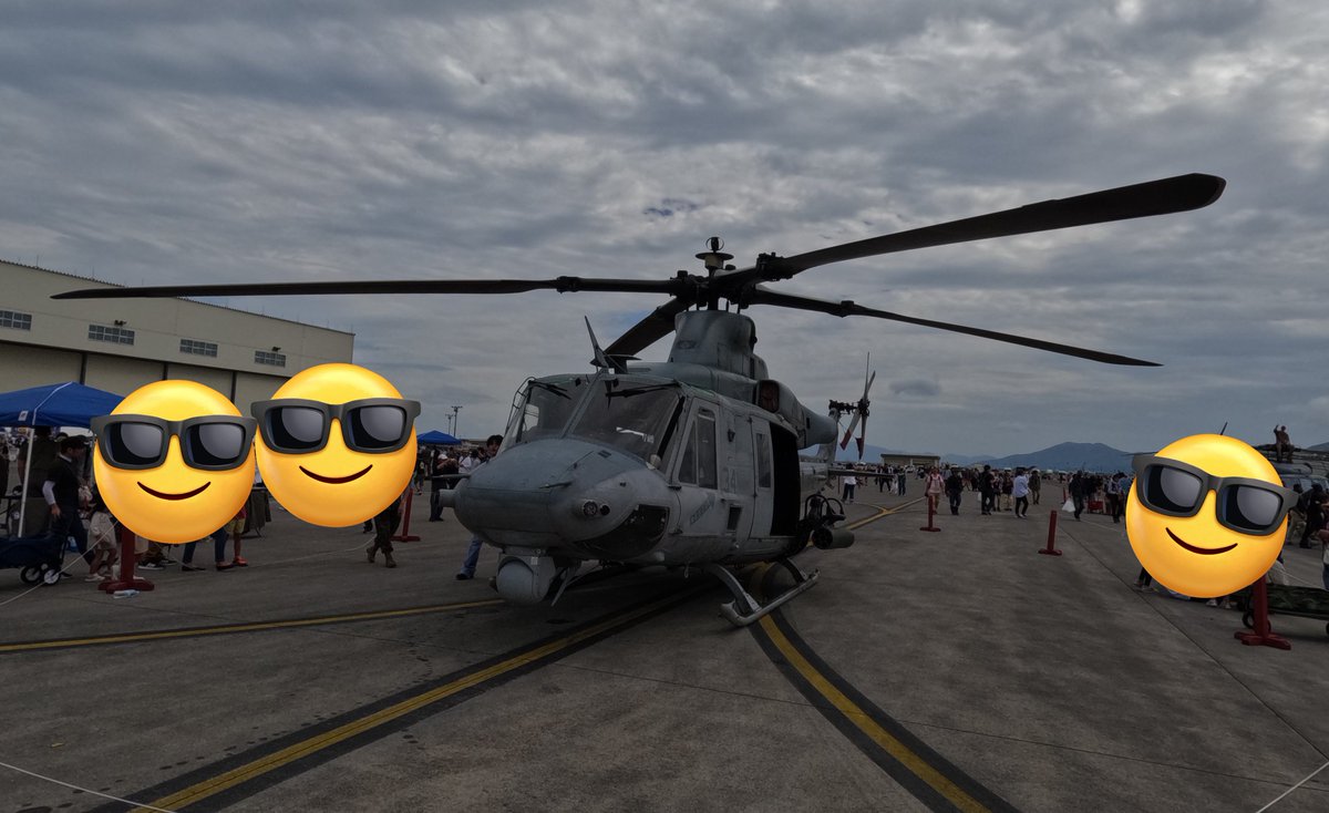 岩国基地祭
一番の収穫は、AH-1ZヴァイパーとUH-1Yヴェノムを初めて見たこと。
そう言えばどちらも好きな機なのに今まで実物を見たことが無かった
#岩国基地フレンドシップデー2024
