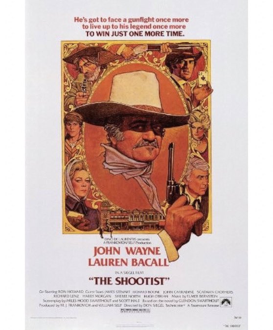 watching now

Don Siegel’s 1976 movie 'The Shootist'
#JohnWayne 

i’m excited