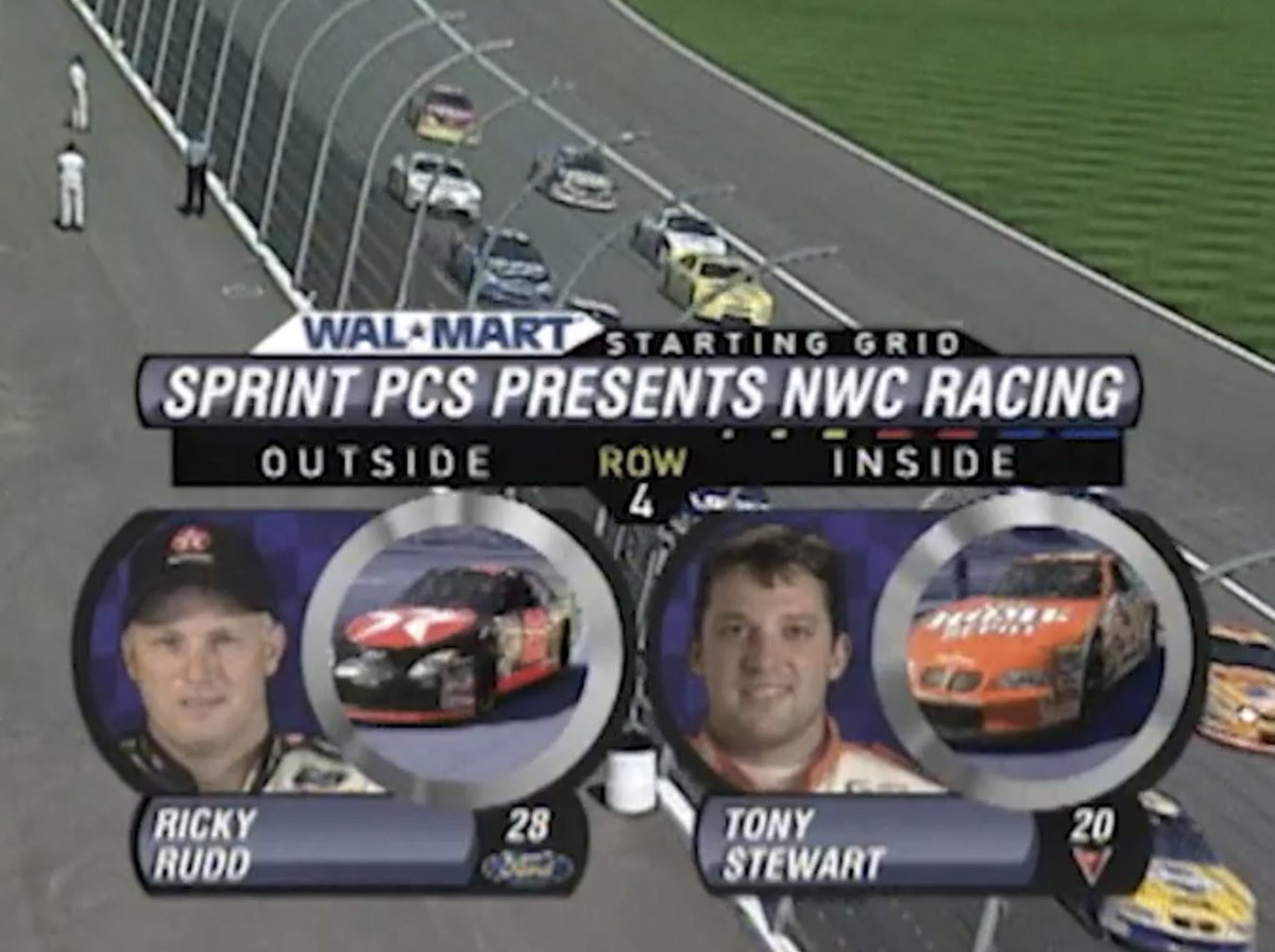The inaugural one. @kansasspeedway | 2001 🔗: NASCAR.com/Classics