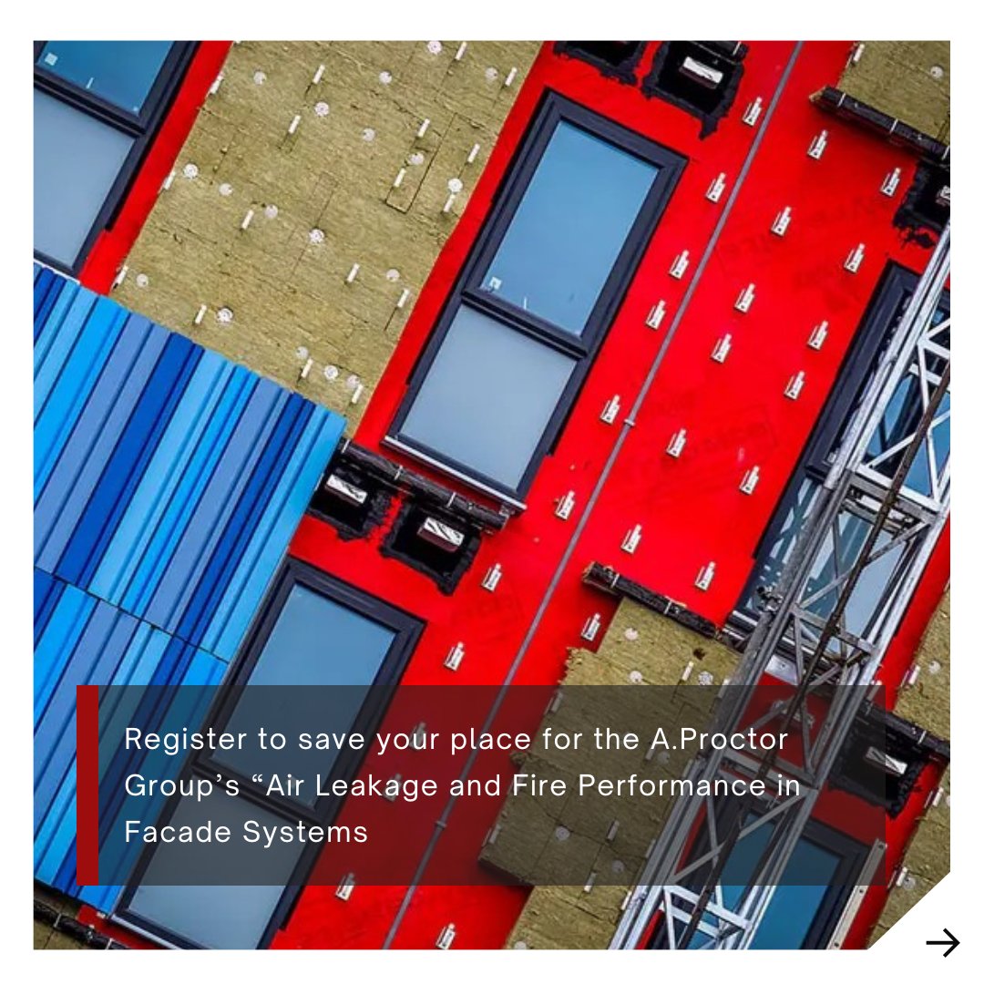 ArchitectsDF's tweet image. Join @proctorgroup webinar on May 3rd to explore air leakage and fire performance in facade systems, enhancing compliance with UK and Irish regulations.

Learn more ~
architectsdatafile.co.uk/news/air-leaka…

#ADF #ArchitectsDatafile #firesolutions #livewebinar #ukconstruction