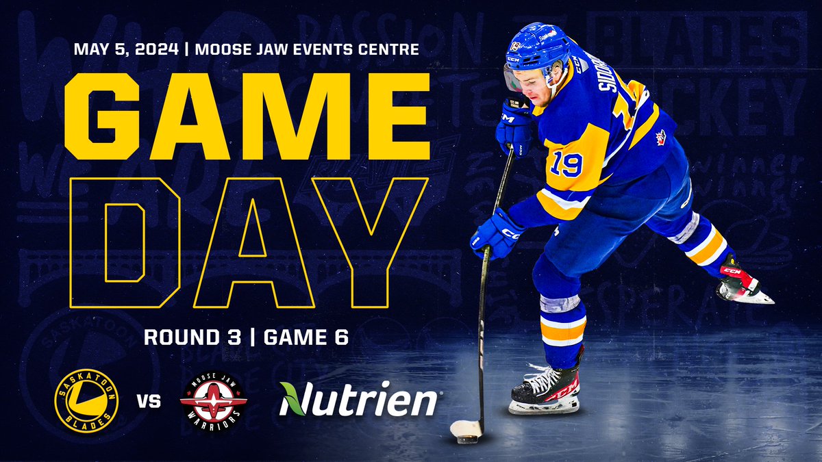 As much as I love going to the rink to watch  <a href="/BladesHockey/">Saskatoon Blades</a> I would really like to not go to the rink on Tuesday. #LFG