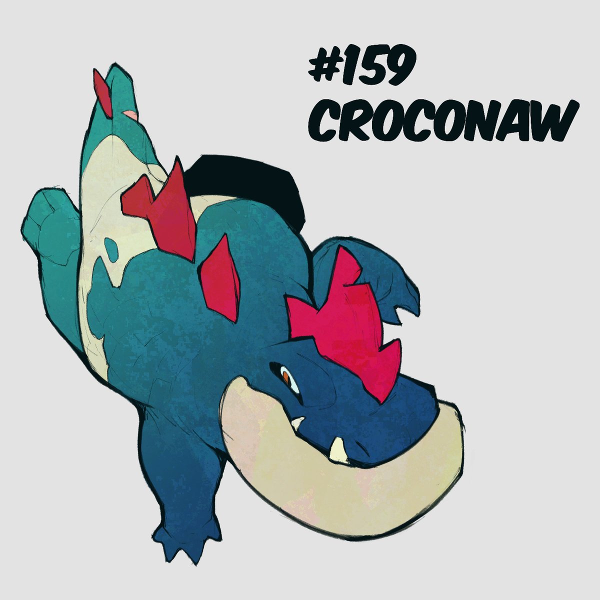 MikiLuqueBarco's tweet photo. Day 5 - #Croconaw https://t.co/NJUfNJYnrc