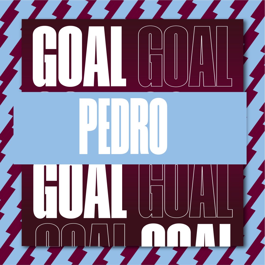 Pedro scores ⚽️