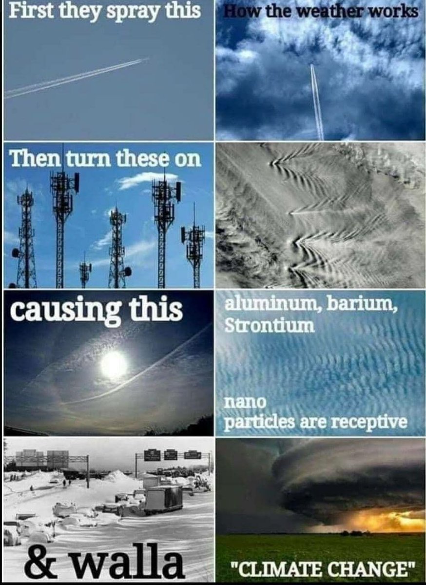 How weather manipulation works. Keep in mind that they want all living things to be sick or dead.