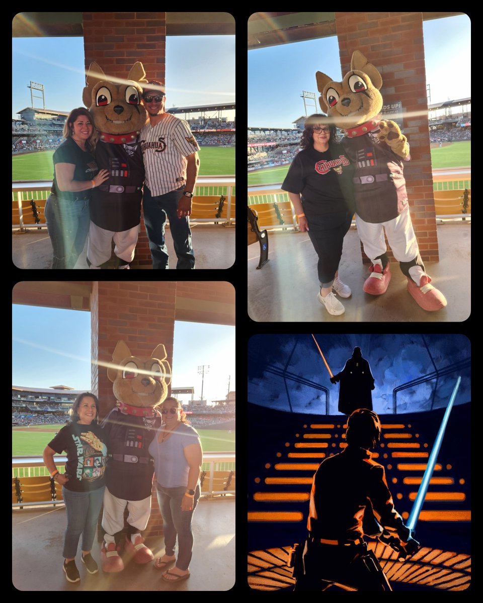 Attended my first annual Night at the Ball Park with my Ysleta Family. Good times with good people! 🌭🍺⚾

 #BowUp🏹 #Maythe4thBeWithYou