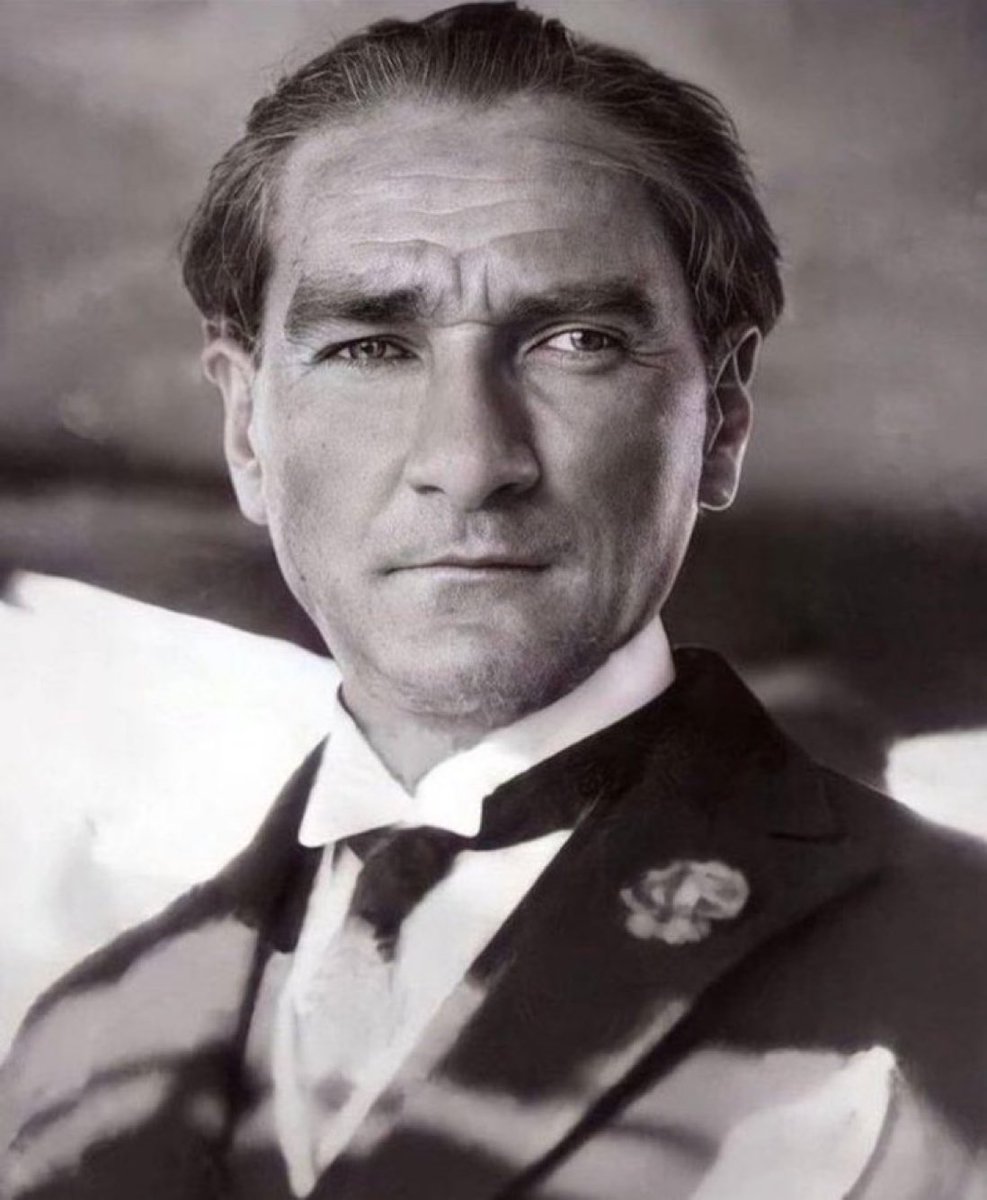 Atatürk'ün en net fotoğrafıymış. İyi ki gördüm
