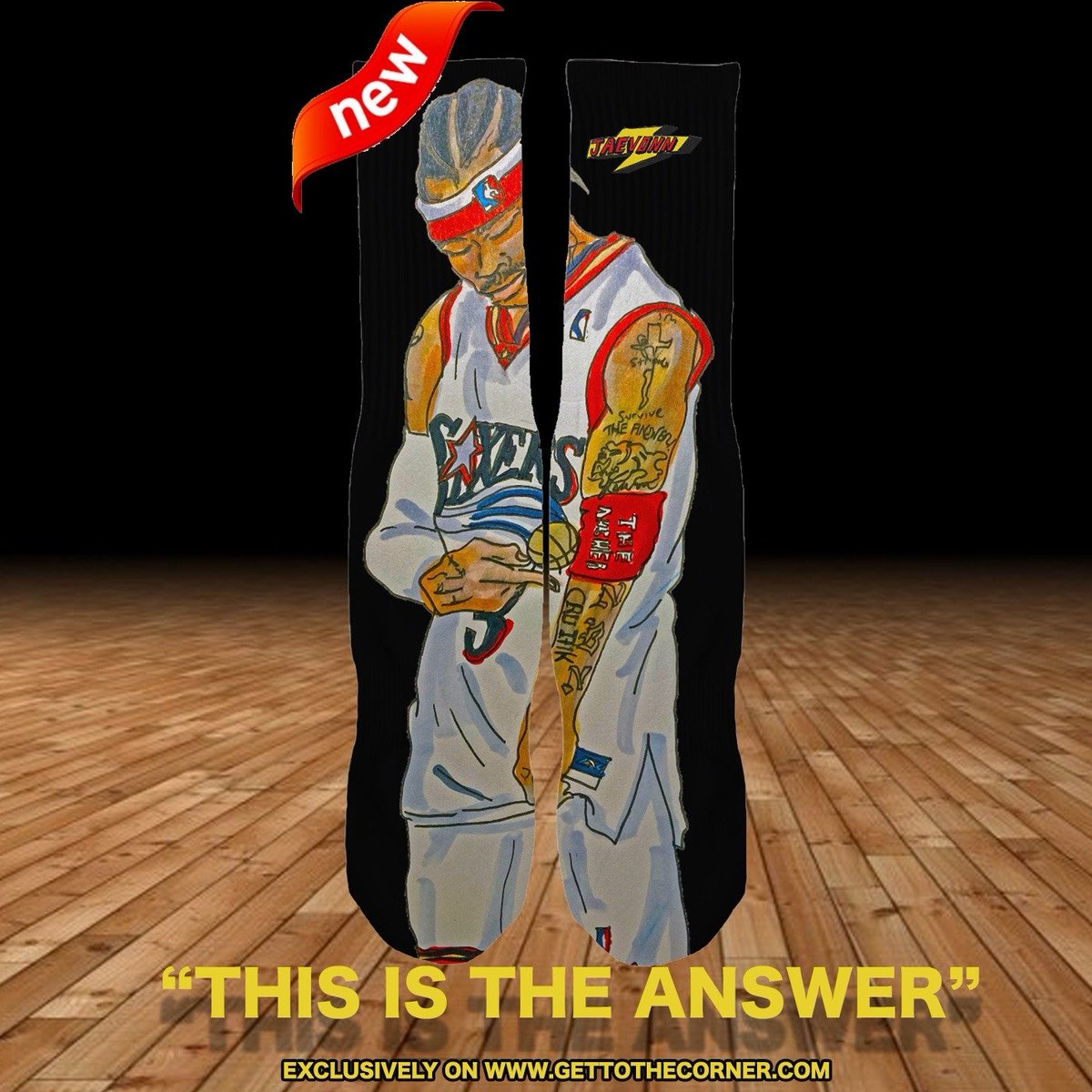 Cop only at gettothecorner.com/welcome/thisis…
#AllenIverson
#TheAnswer
#AI3
#Iverson
#SixersLegend
#BasketballHallOfFame
#NBAIcon
#CrossoverKing
#Philadelphia76ers
#ReebokQuestion