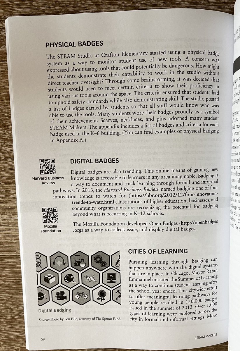 #TeacherAppreciationWeek  SALE!  With over 90+ QR codes and digital resources, #STEAMMakers is the perfect guide for #STEM and #maker learning in schools. #makerspaces #Makered #STEMeducation 

Message me for your ✨$15 copy today!