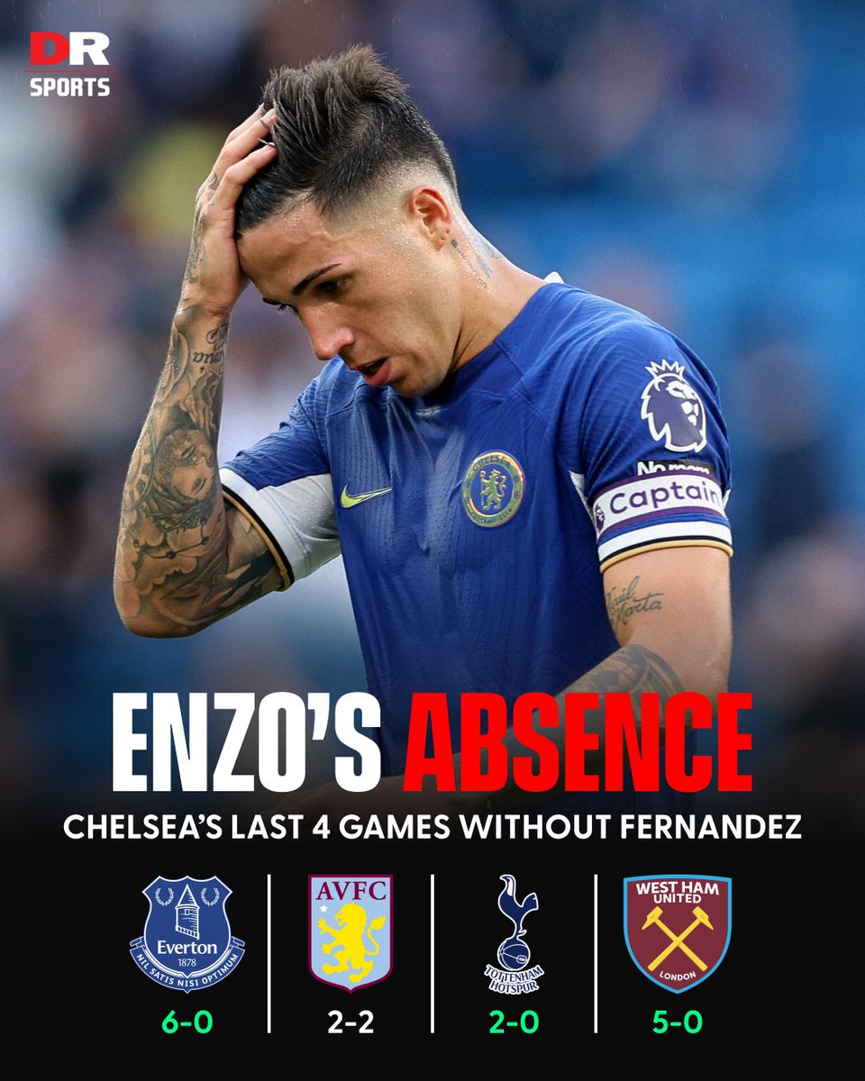 Are Chelsea better without Enzo Fernandez? 😳

#Chelsea #CFC #CHEWHU