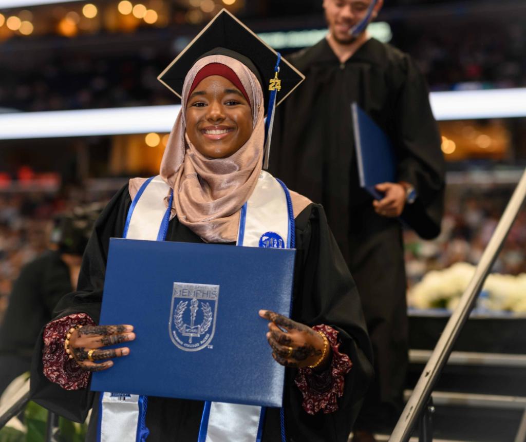 Commencement may mark the end of one chapter, but it's just the start of your journey as alumni 🤩 🎓 We couldn't be more proud of all our grads! #GoTigersGo | #MemphisGrad