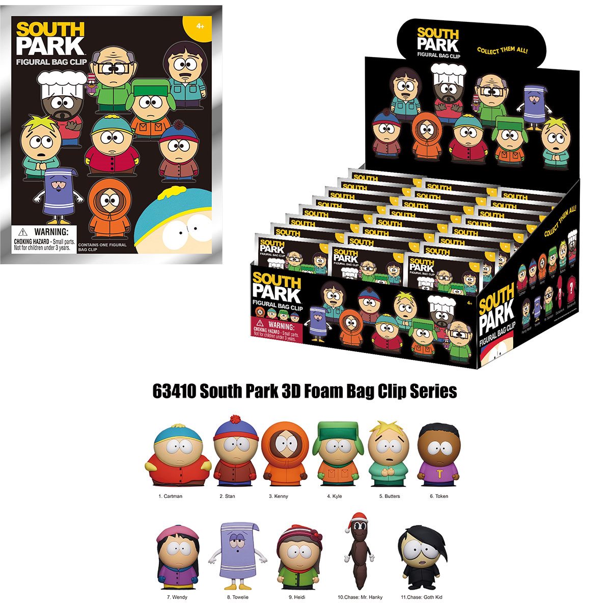 新商品🆕バッグクリップ付きのフィギュア(キーホルダー)

South Park 3D Foam Bag Clip Display Case of 24(Figural Bag Clip)
South Park Monogram Key Chains
entertainmentearth.com/product/south-…

ブラインドパックだから目当てのキャラ引き当てるの大変そうだけど、サブキャラも多くていいね♡
