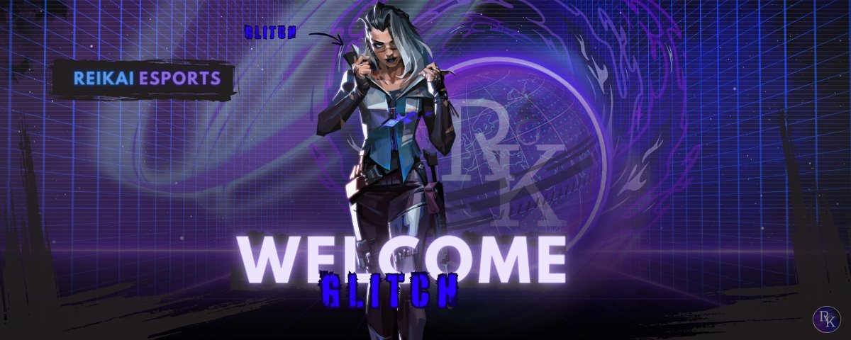 ReiKai Esports (@reikaiesportsgg) on Twitter photo Let's give a Warm welcome to the Newest edition to our Valorant Roaster the man of the Hour! <a href="/GlitchedFPS/">IhyGlitched</a> Let's give a Warm welcome to the Newest edition to our Valorant Roaster the man of the Hour! <a href="/GlitchedFPS/">IhyGlitched</a>